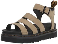 Sandały damskie - Dr Martens Blaire, Sandały damskie, Łopaty oliwkowe Piza, 37 EU, Łopaty oliwkowe Piza, 37 EU - miniaturka - grafika 1