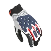 Rękawice motocyklowe - Rękawice Motocyklowe Macna Tanami Złamany Biały/Niebieski/CzerwonyS - miniaturka - grafika 1