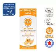 Kremy dla dzieci - Alphanova Bebe Bebe Przeciwsloneczny Krem o wysokim filtrze SPF 50+ ALP02370 [2078967] - miniaturka - grafika 1