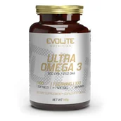Witaminy i minerały dla sportowców - Evolite Nutrition Ultra Omega 3 500EPA / 250DHA 100 Softgels - miniaturka - grafika 1