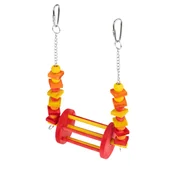 Klatki i wyposażenie dla ptaków - TIAKI huśtawka dla ptaków, diabelski młyn - Dł. x szer. x wys.: 28 x 17,8 x 8,9 cm - miniaturka - grafika 1