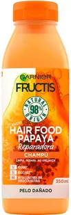 Szampon regenerujący do włosów zniszczonych Garnier Fructis Hair Food Papaya Repair Shampoo 350 ml (3600542289610) - Szampony do włosów - miniaturka - grafika 1