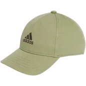 Czapki i chusty sportowe męskie - Czapka z daszkiem adidas LK Cap zielona IY7825 Dorośli M/L - miniaturka - grafika 1