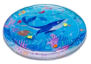 Mata wodna sensoryczna Ocean okrągła 95cm FilliKid - Maty piankowe - miniaturka - grafika 1