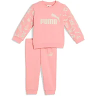 Odzież sportowa dziecięca - Dres Puma Minicats Sandy Adventures Crew Set Tr Inf, Dzieci - miniaturka - grafika 1