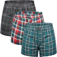 Majtki męskie - 3X Bokserki męskie klasyczne luźne Comfort Cornette - miniaturka - grafika 1