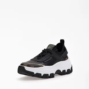 Damskie Sneakersy GUESS BRAYDIN FL8BYDSMF12-BLKBR – Czarny - Sneakersy damskie - miniaturka - grafika 1