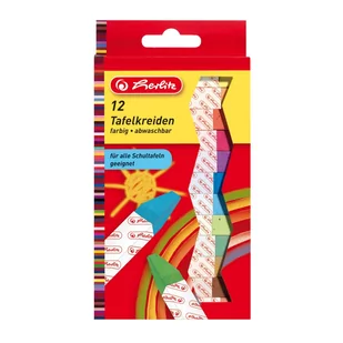 Herlitz Sp. z o. o. Kreda 12 KOLORÓW - Zabawki kreatywne - miniaturka - grafika 1
