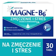 Układ nerwowy - Sanofi Aventis Magne-B6 Zmęczenie i Stres 30 tabletek 3713241 - miniaturka - grafika 1