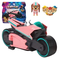 Figurki dla dzieci - Psi Patrol The Mighty Movie Pojazd Liberty + Figurka Poms - miniaturka - grafika 1