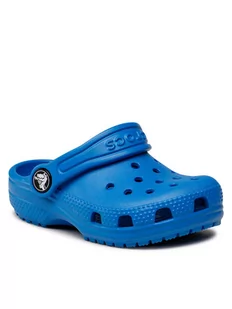 Crocs Klapki Classic Clog T 206990 Niebieski - Buty dla chłopców - miniaturka - grafika 1