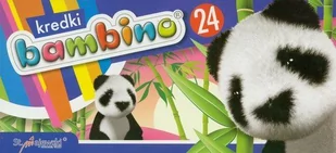 St. Majewski Kredki woskowe 24 kolorów Bambino - Przybory szkolne - miniaturka - grafika 2
