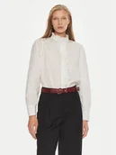 Koszule damskie - Tommy Hilfiger Koszula WW0WW43529 Biały Relaxed Fit - miniaturka - grafika 1