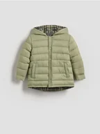 Kombinezony dla dzieci - Reserved - Dwustronna kurtka - jasnozielony - miniaturka - grafika 1