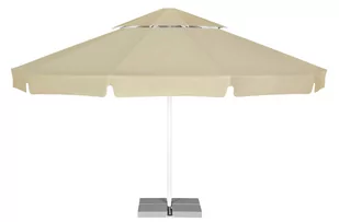 Parasol ogrodowy Vesuvio 5,5 m Poliester Naturalny - Parasole ogrodowe - miniaturka - grafika 1