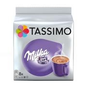 Kawa w kapsułkach i saszetkach - Kapsułki Tassimo Milka 8 szt. - miniaturka - grafika 1