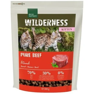 REAL NATURE WILDERNESS Pure Beef Kitten 300 g - Mokra karma dla kotów - miniaturka - grafika 1