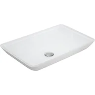 Umywalki - Mexen Megan szklana umywalka nablatowa 56 x 36 cm, biała - 24135630 - miniaturka - grafika 1