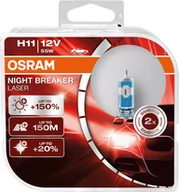 Żarówki samochodowe - Żarówki OSRAM H11 Night Breaker Laser +150% (2 sztuki) - miniaturka - grafika 1
