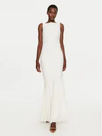 Sukienki - Rinascimento Sukienka wieczorowa CFC0119999003 Biały Slim Fit - miniaturka - grafika 1