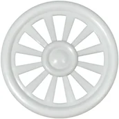 Zawiasy, okucia i inne akcesoria - Wywietrznik szafkowy biały - miniaturka - grafika 1