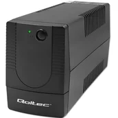 Zasilacze awaryjne UPS - QOLTEC ZASILACZ AWARYJNY UPS LINE INTERACTIVE | MONOLITH | 1000VA | 600W - miniaturka - grafika 1