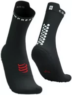 Skarpetki i podkolanówki sportowe - COMPRESSPORT Skarpety ProRacing Socks V4 RUN HIGH - miniaturka - grafika 1