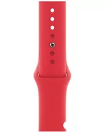 Akcesoria do smartwatchy - Apple Pasek do Apple Watch silikonowy 44/45/49mm - czerwony - miniaturka - grafika 1