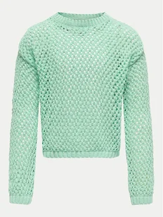 Kids ONLY Sweter Donna 15341338 Zielony Loose Fit - Swetry dla chłopców - miniaturka - grafika 1