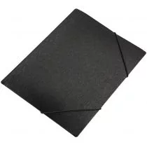 PANTA PLAST Teczka na gumkę A4 simple czarna - Teczki i skoroszyty - miniaturka - grafika 1