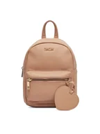 Torebki damskie - DeeZee Plecak DZE-S-008-07 Beżowy - miniaturka - grafika 1