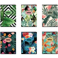 Zeszyty szkolne - ELISA Zeszyt w kratkę A5 okł.miękka TROPICAL A10 EL-M10-060-KA5 - miniaturka - grafika 1