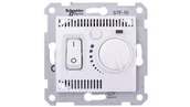 Regulatory i termostaty - Schneider Sedna Regulator temperatury podłogowy biały SDN6000321 - miniaturka - grafika 1