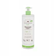 Kosmetyki kąpielowe dla dzieci - Delikatny Płyn do Kąpieli Niemowląt 3 w 1, 400 ml Alphanova Bebe Bio - miniaturka - grafika 1