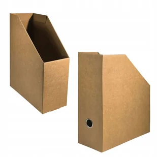 POJEMNIK ARCHIWIZACYJNY NA DOKUMENTY ORGANIZER A4 11 CM EKO NATURAL - Pudła i kartony archiwizacyjne - miniaturka - grafika 1