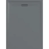 Przyciski spłukujące - Geberit 550.263.00.2 Brodzik prostok$248tny Sestra 100x90 cm szary - miniaturka - grafika 1