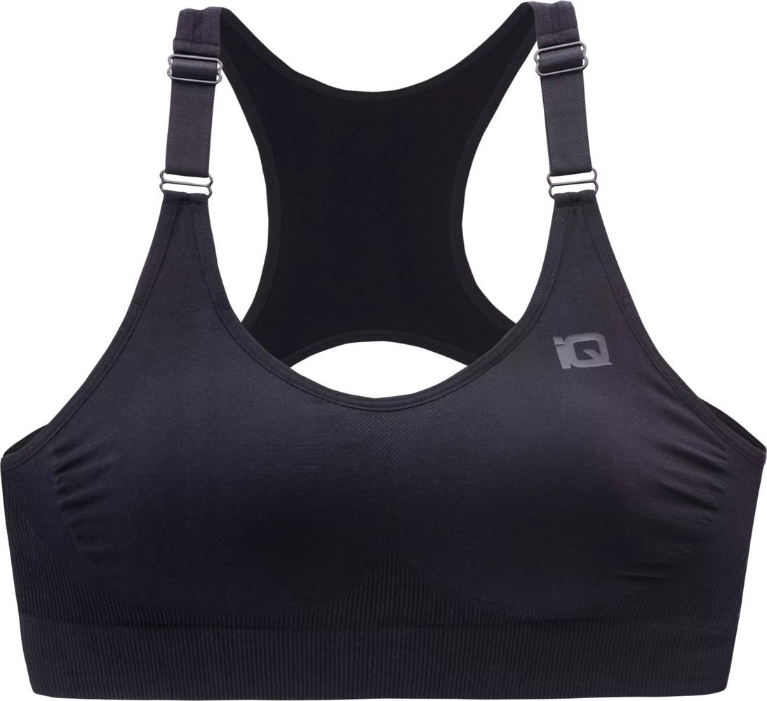 IQ Damski stanik sportowy Iq intelligence quality CARMY WMNS czarny rozmiar M