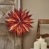 Oświetlenie świąteczne - Czerwona świąteczna dekoracja świetlna ø 40 cm Dis – Star Trading - miniaturka - grafika 1