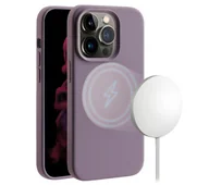 Etui i futerały do telefonów - Vivanco Mag Hype do iPhone 14 Pro (fioletowy) - miniaturka - grafika 1