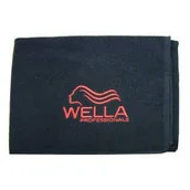 Pozostałe akcesoria fryzjerskie - Wella Professionals, profesjonalny ręcznik do koloryzacji, 100% bawełny, czarny - miniaturka - grafika 1