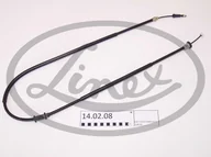 Linki hamulca postojowego - LINEX LINKA HAMULCA 14.02.08 FIAT PUNTO 1588/1388 99 LEWA/PRAWA - miniaturka - grafika 1