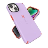 Etui i futerały do telefonów - Speck Etui na telefon iPhone 14 i iPhone 13 – smukłe etui na telefon z ochroną przed upadkiem, odporne na zarysowania, miękkie w dotyku, do iPhone'ów o przekątnej 6,1 cala, dwuwarstwowe etui, wiosenny - miniaturka - grafika 1
