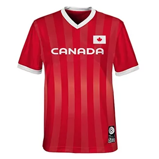 Koszulki i topy damskie - FIFA Oficjalna damska koszulka drużynowa Mistrzostwa Świata w Piłce Nożnej 2023, koszulka Kanada (1 opakowanie) - grafika 1