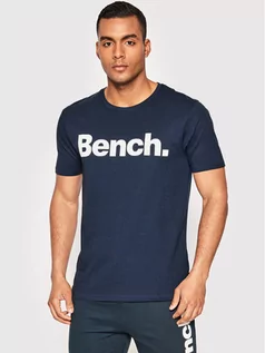 Koszulki męskie - Bench T-Shirt Leandro 118985 Granatowy Regular Fit - grafika 1