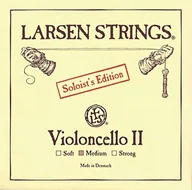 Akcesoria do instrumentów smyczkowych - Larsen Struny wiolonczelowe oryginalne D Soloist Medium - miniaturka - grafika 1