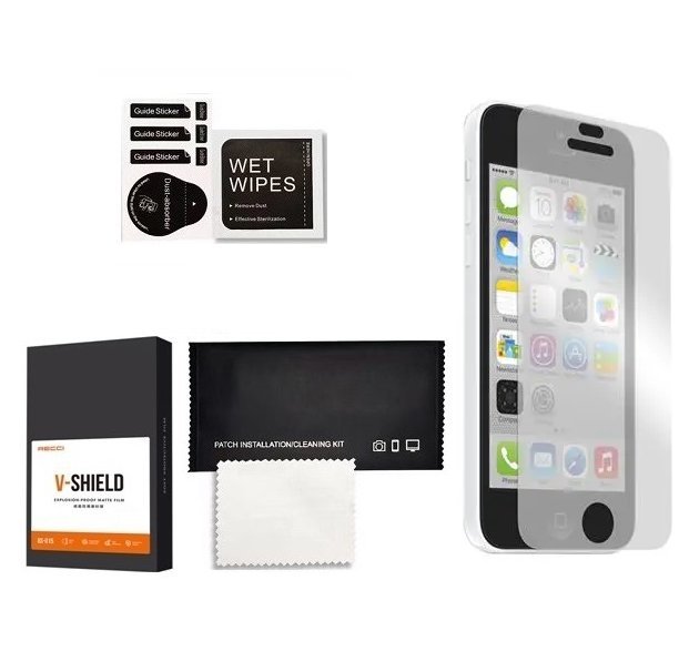 FOLIA do iPhone 5 / 5S / 5C OCHRONA EKRANU ZESTAW MOCNA
