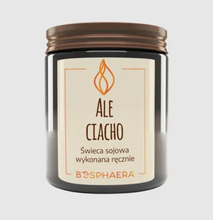 Sojowa świeca zapachowa - Ale Ciacho - 190g - Bosphaera - Świece - miniaturka - grafika 1
