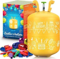 Balony i akcesoria - Ricokids Butla z helem 0,20m3 Ricokids 30 balonów i wstążka 40m - miniaturka - grafika 1