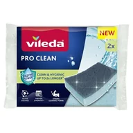 Ściereczki, gąbki, czyściki - Zmywak kuchenny VILEDA Pro Clean (2 sztuki) - miniaturka - grafika 1