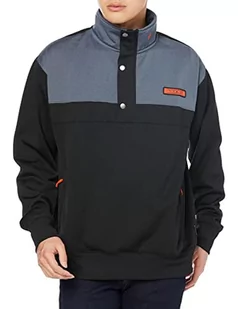 Volcom Męska bluza polarowa She Crew, czarna, L, czarny, L - Bluzy męskie - miniaturka - grafika 1
